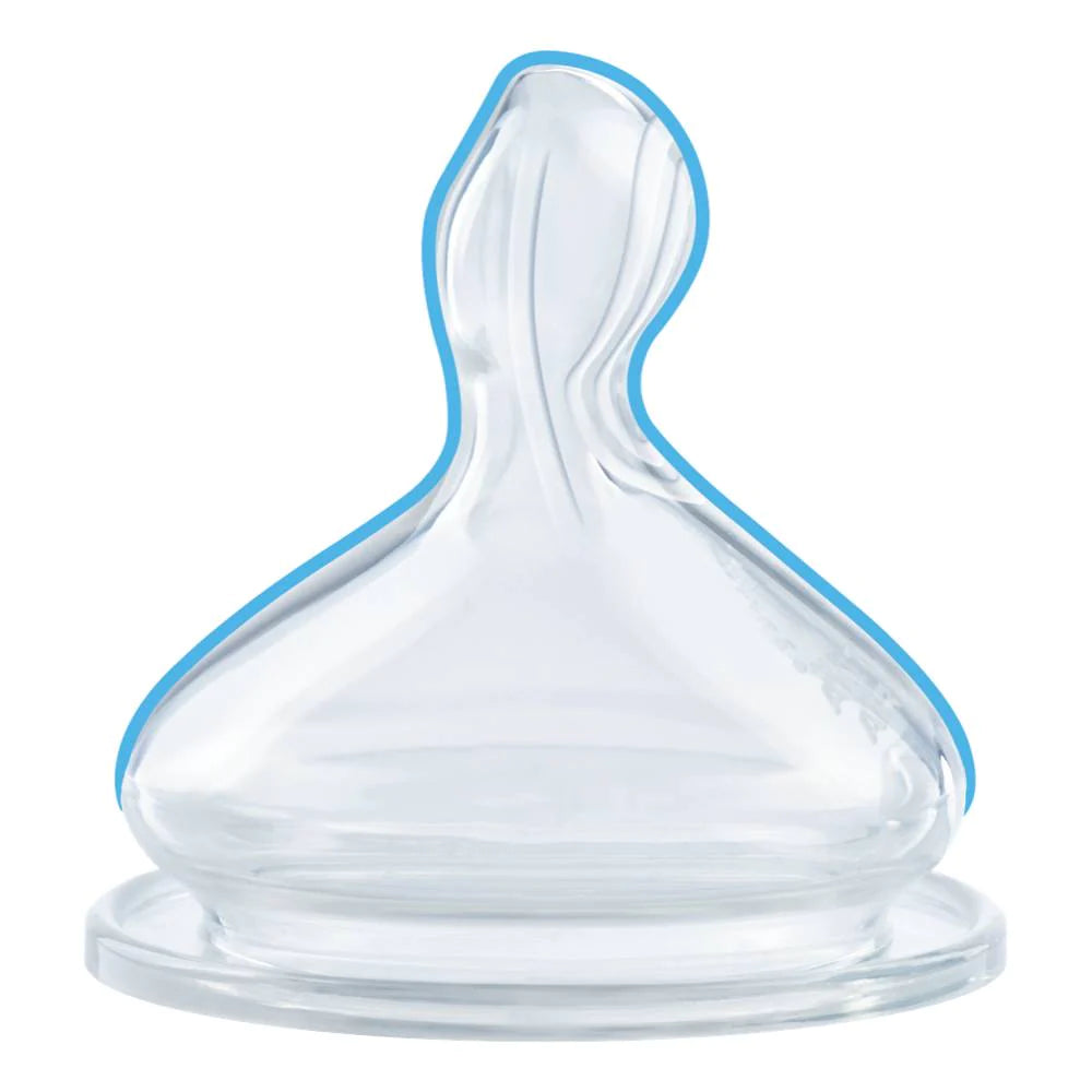 NUK Silicone Teat Medium Soft, Anti-Colic, 2pk – babycity