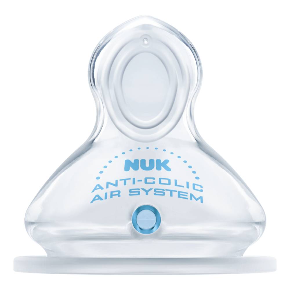 NUK First Choice Silicone Teat Size 1 Medium - 2 Pack
