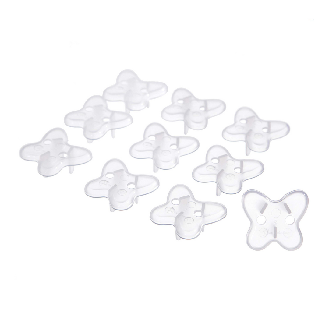 Dreambaby Butterfly Outlet Plug - 10 Pack
