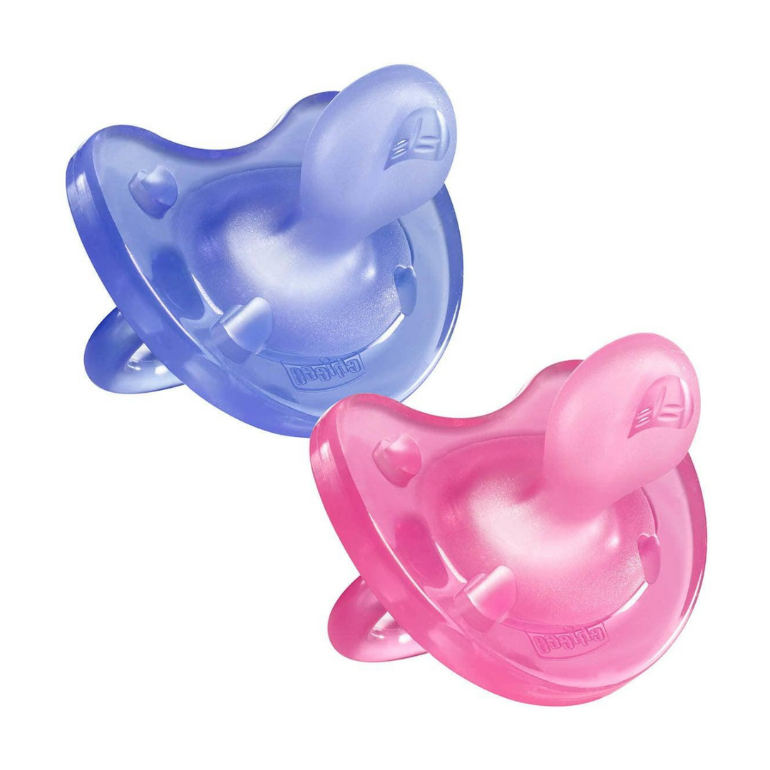 Chicco Physio Soft Soother 6-16m - 2 Pack