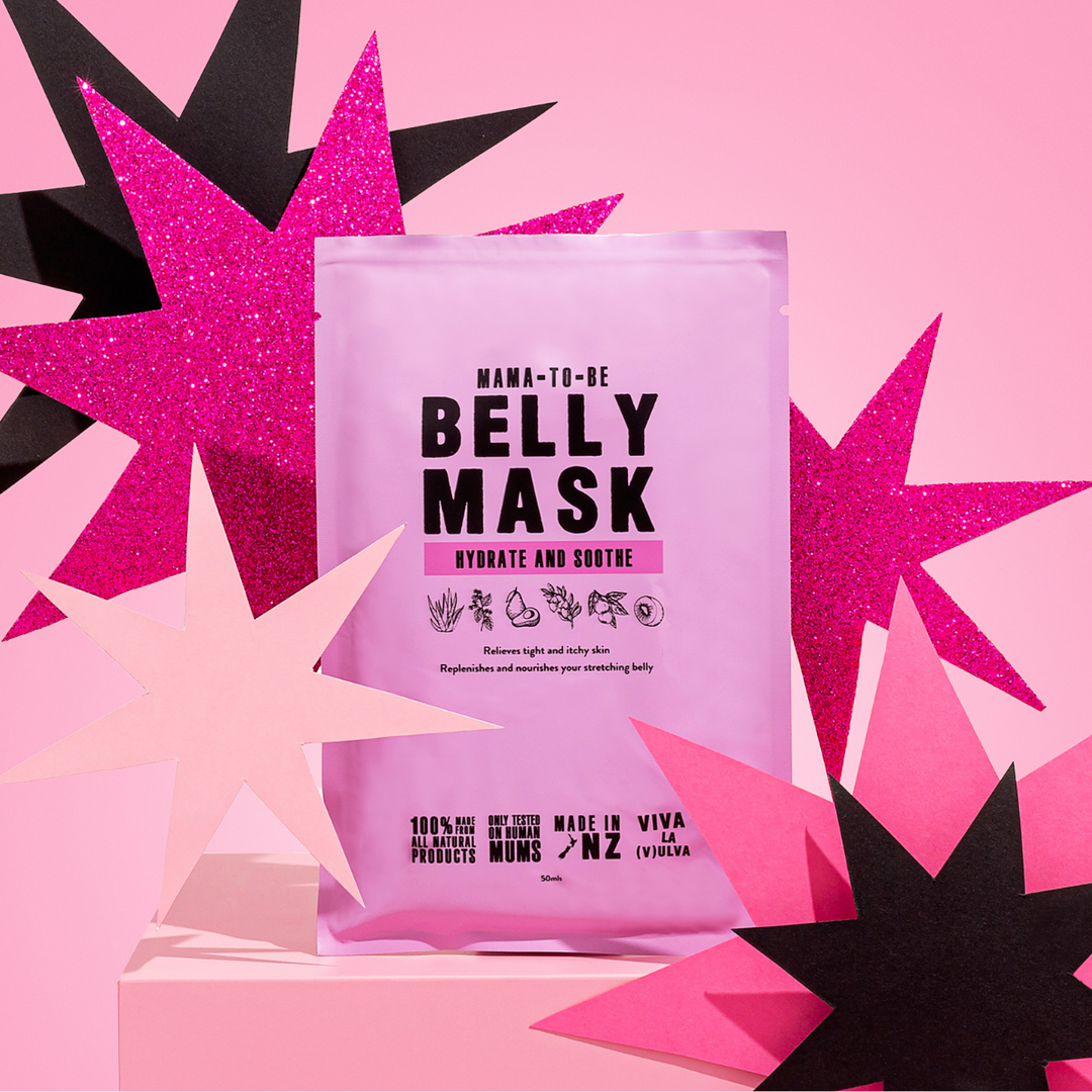 Viva La Vulva Mama-to-be Belly Mask