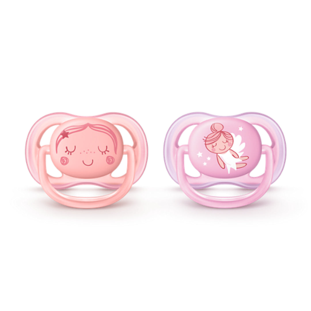 Avent Ultra Air Deco Soother - 2 Pack