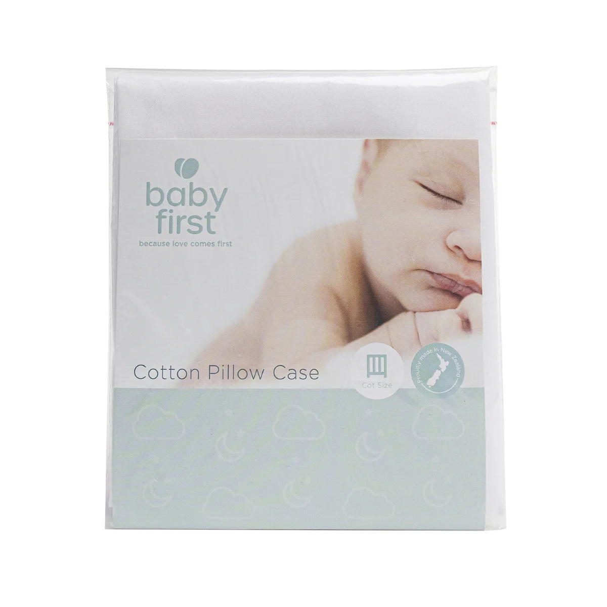 Cot sales pillow size