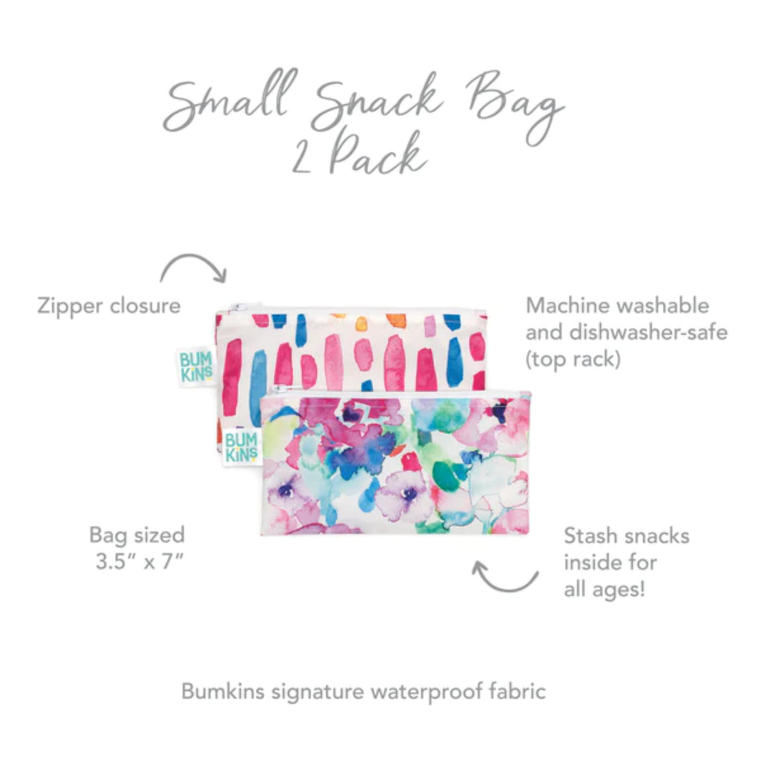 Bumkins Small Snack Bag 2 Pack