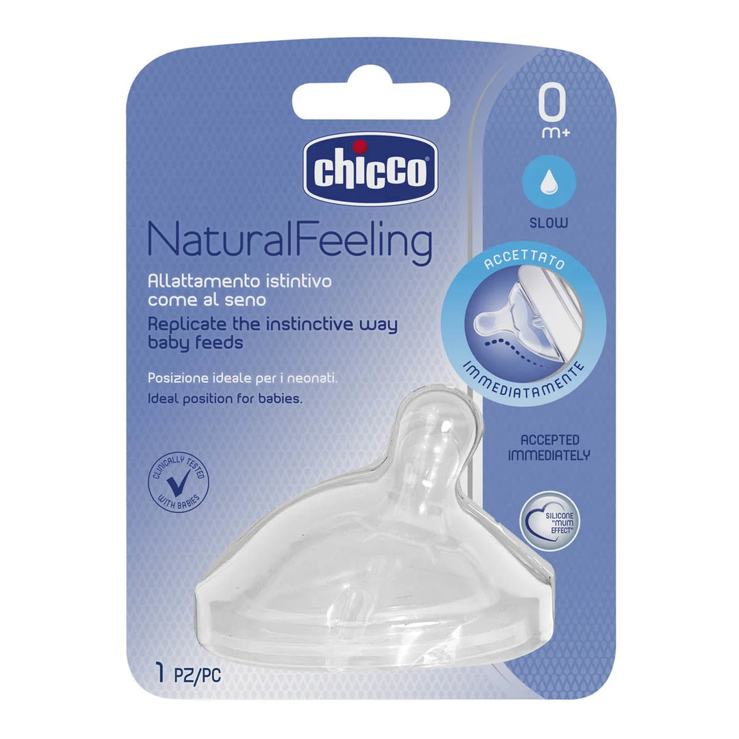 Chicco Natural Feeling Regular Teat 0m+ - 1 Pack