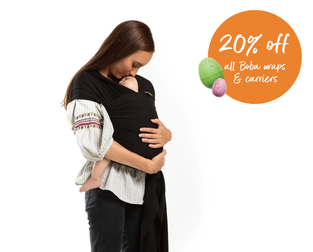 20% OFF all Boba wraps & carriers