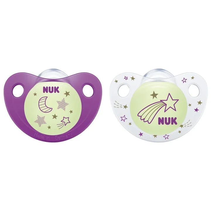 NUK Night And Day Soothers Size 1 - 2 Pack