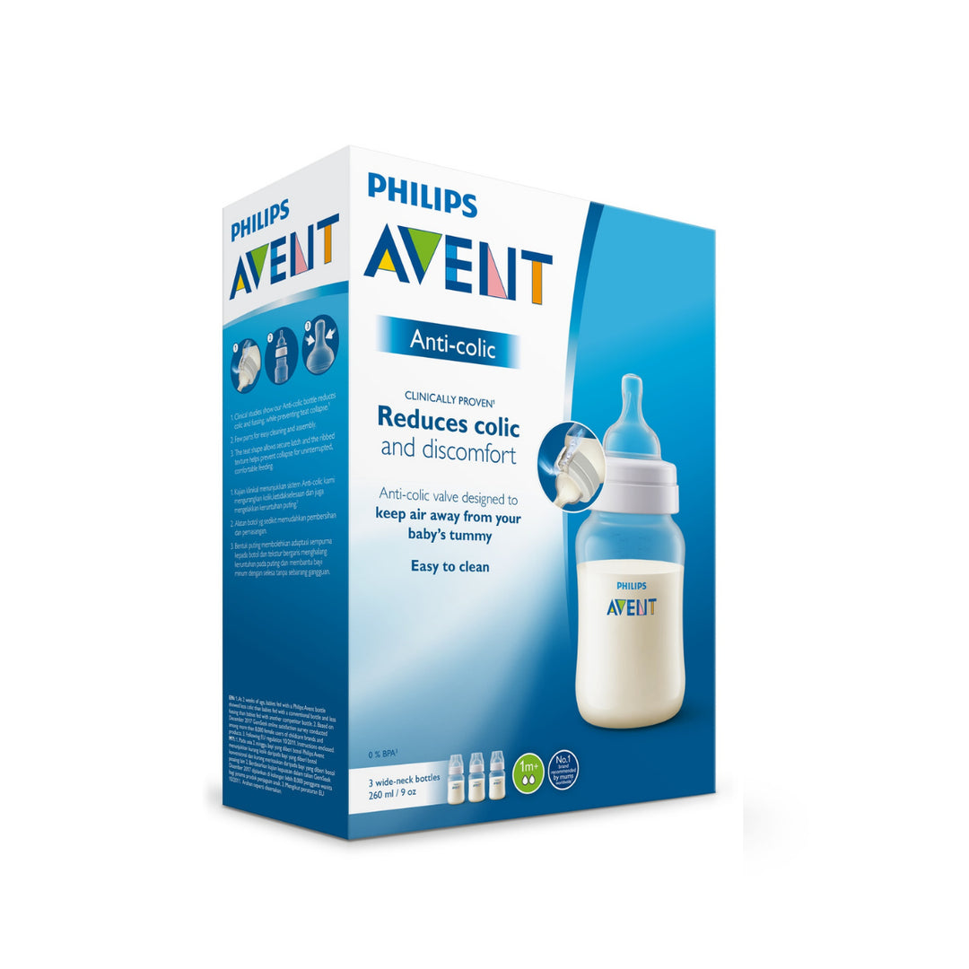 Avent Anti-colic Bottle 260ml - 3 Pack