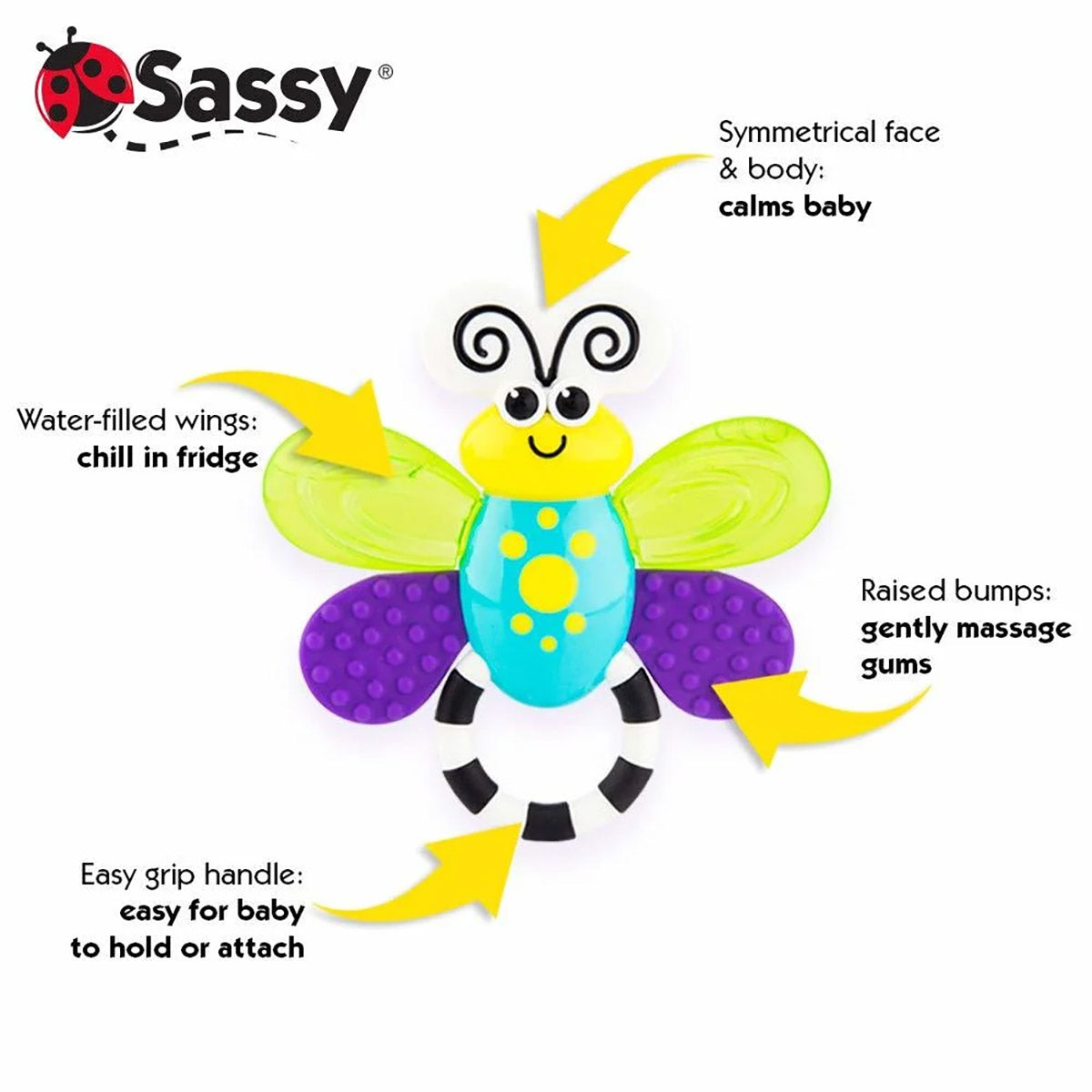 Sassy teether cheap