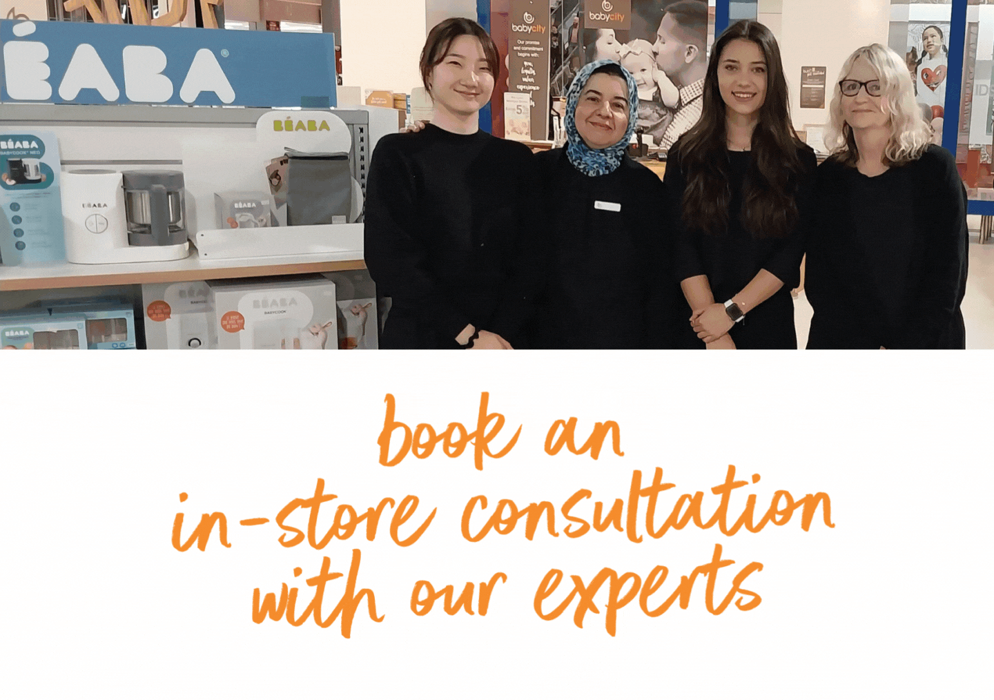 Book an in-store consultation with our experts