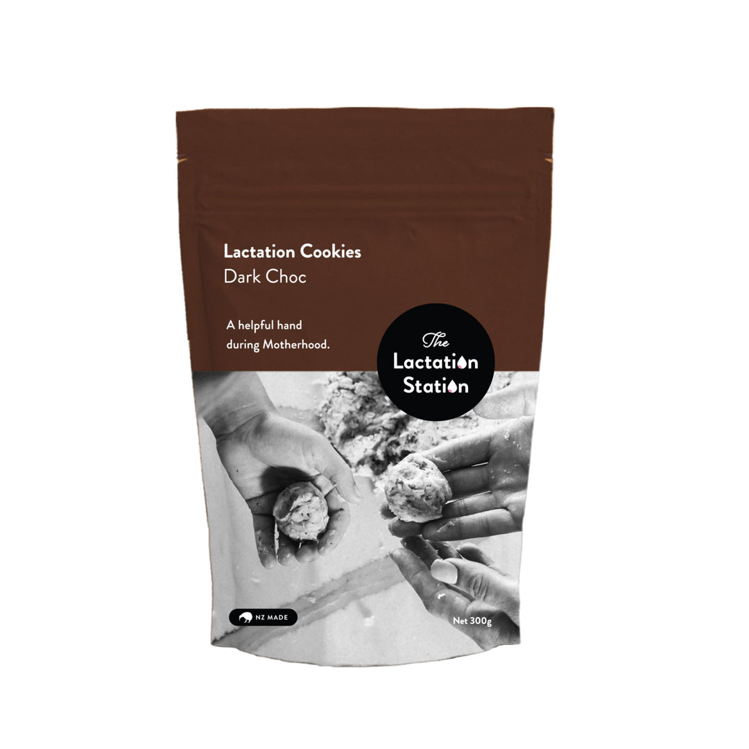 The Lactation Station Dark Chocolate Cookies