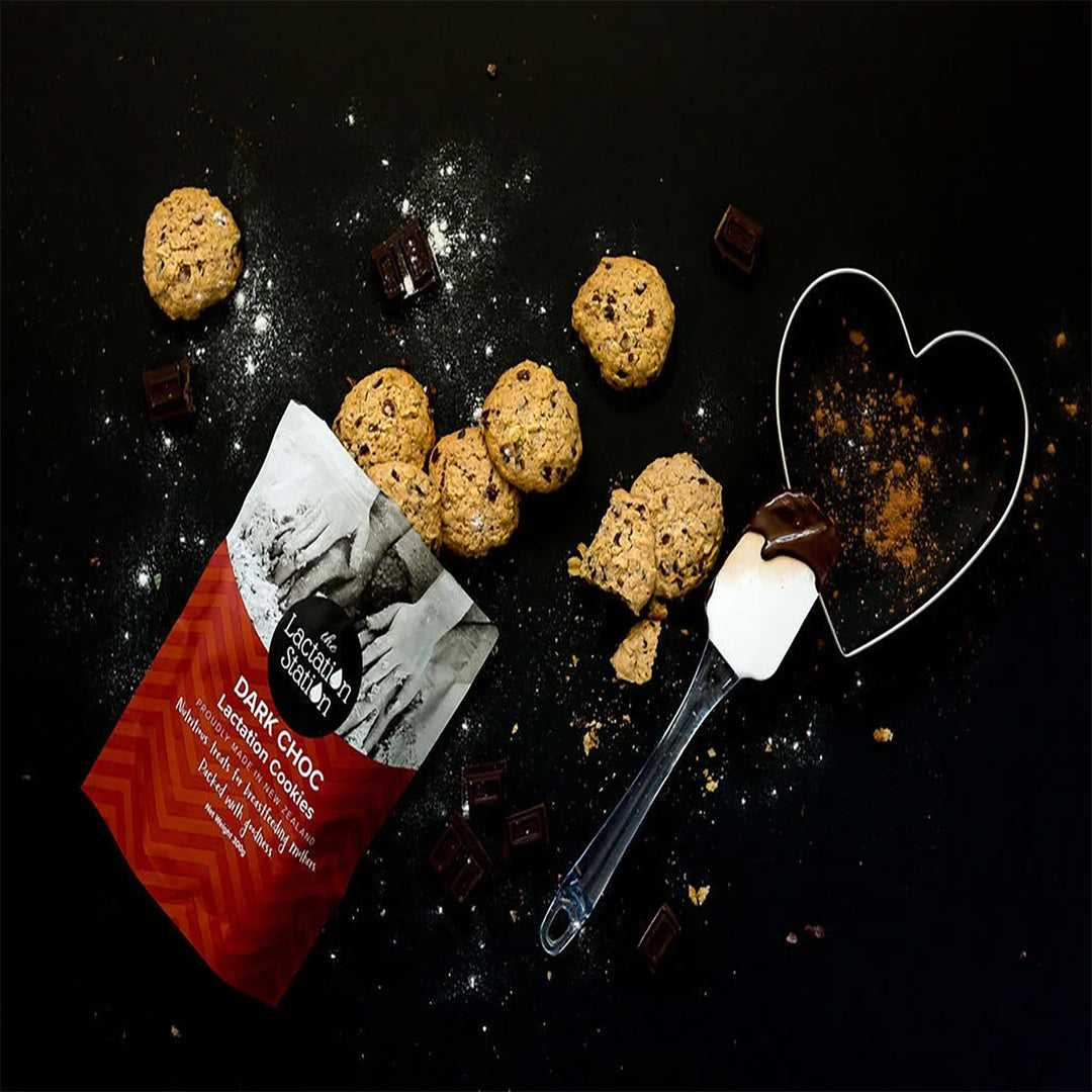The Lactation Station Dark Chocolate Cookies
