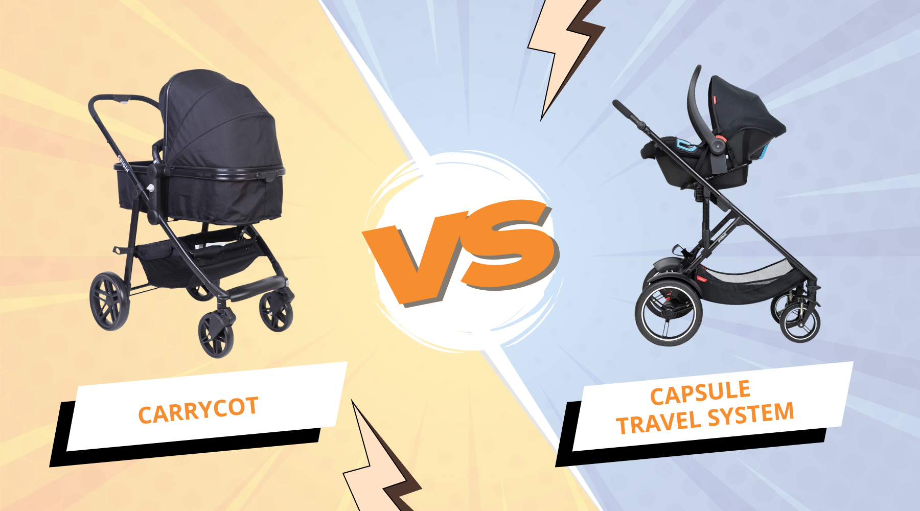 Exploring the benefits of carrycot vs. capsule travel systems for your buggy