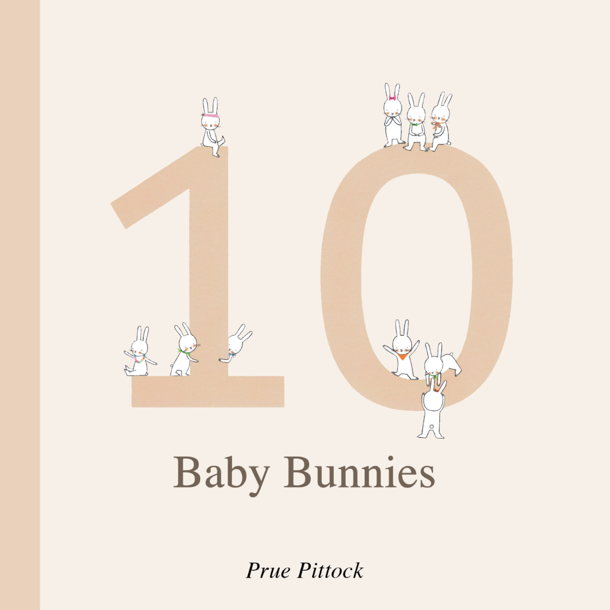 10 Baby Bunnies Board Book from Blue Duck Books NZ stock babycity