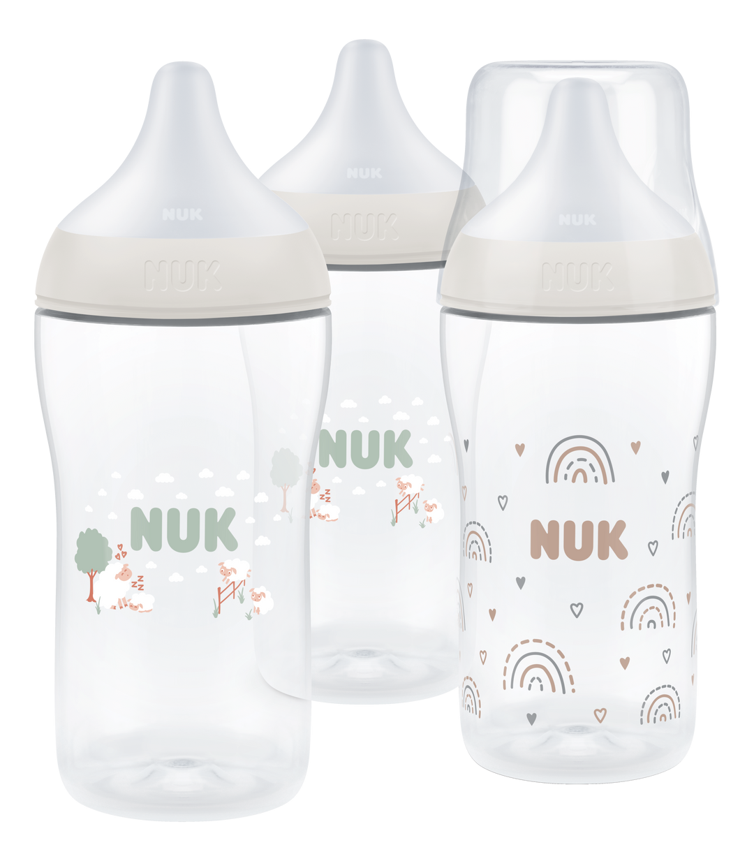 NUK Perfect Match PP 260ml Bottle 3pk