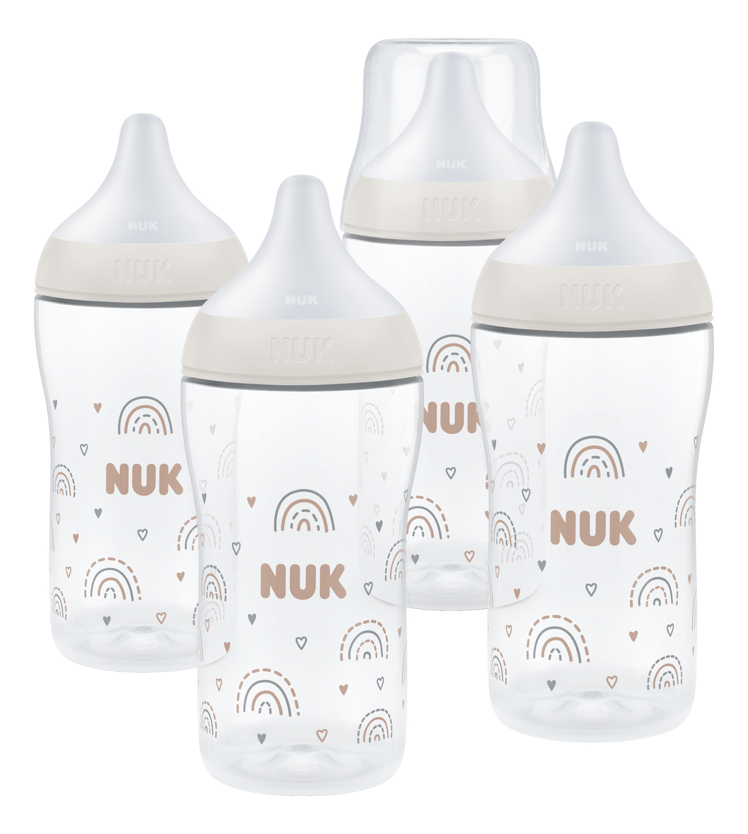 NUK Perfect Match PP 260ml Bottle 4pk