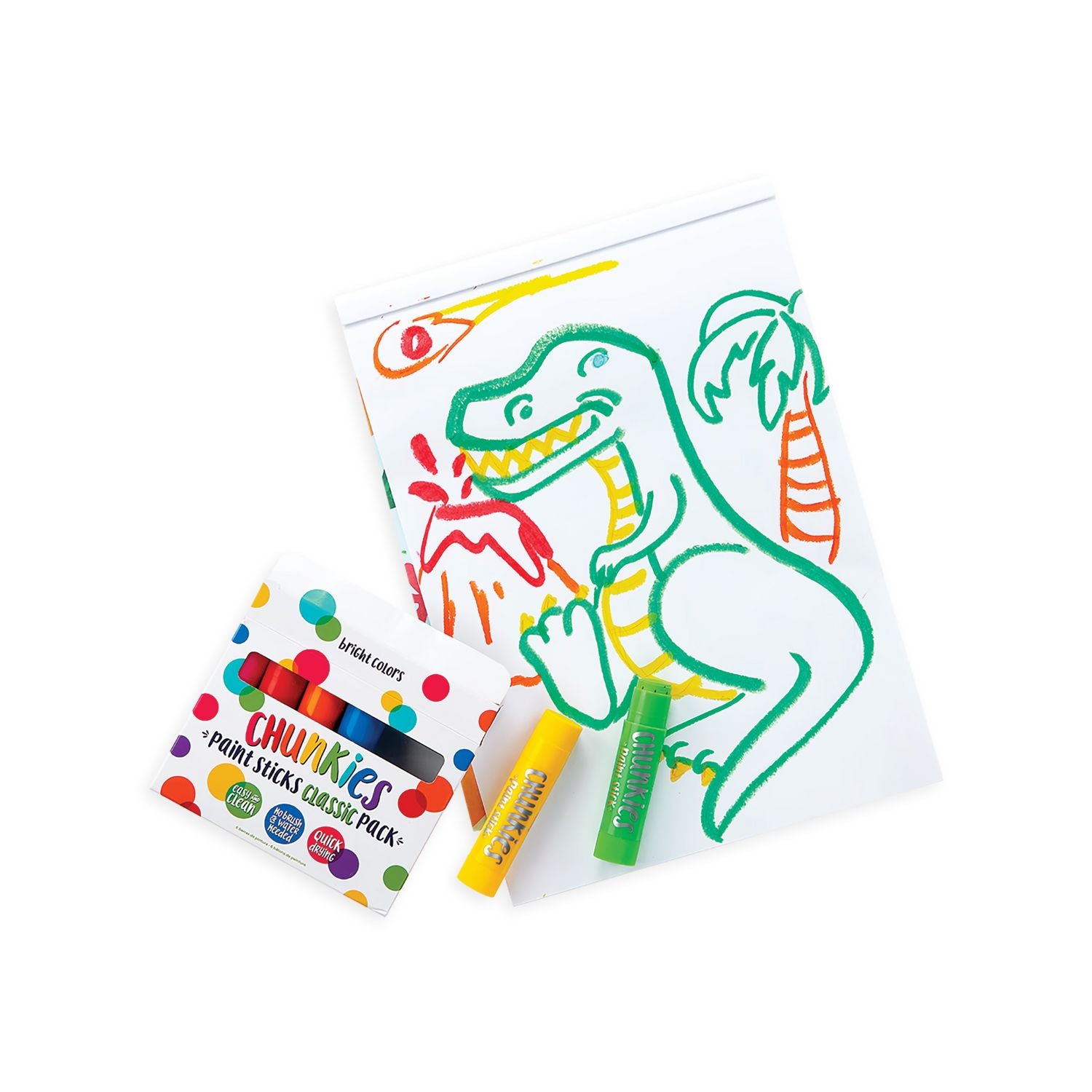 Ooly Chunkies Paint Sticks Classic from Ooly NZ stock babycity