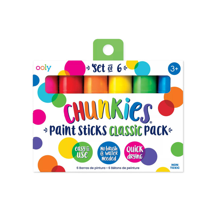 Ooly Chunkies Paint Sticks Classic from Ooly NZ stock babycity