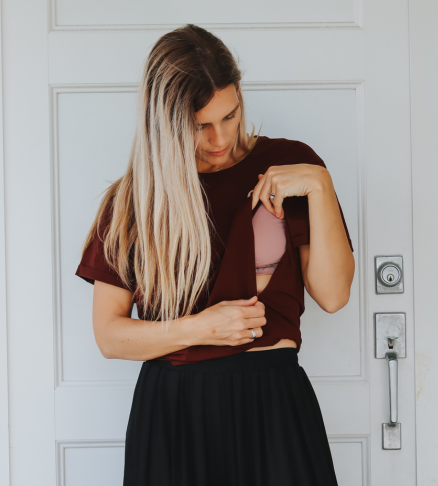Charlotte Tee Breastfeeding T-Shirt