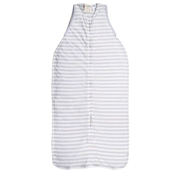 Woolbabe 3-Seasons Front Zip 3-24 months Pebble from Woolbabe NZ stock babycity