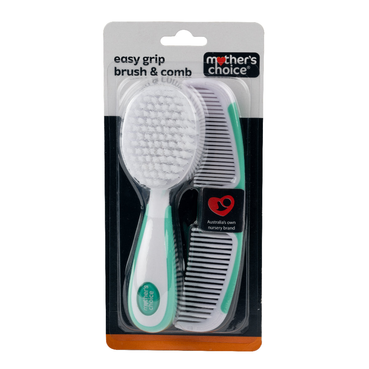 Mothers Choice Easy Grip Brush & Comb from Mothers Choice official NZ stock babycity - 1