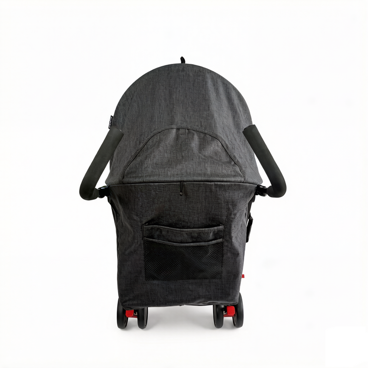 Top down shot of the ORIGIN Bellbird with the back cover attaches offering protection to the parcel tray
