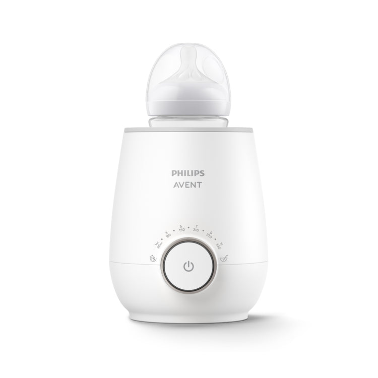 Philips Avent bottle warmer on a white background