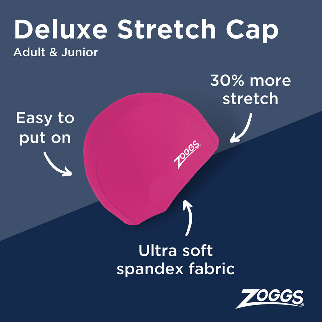 Zoggs Junior Deluxe Swim Cap