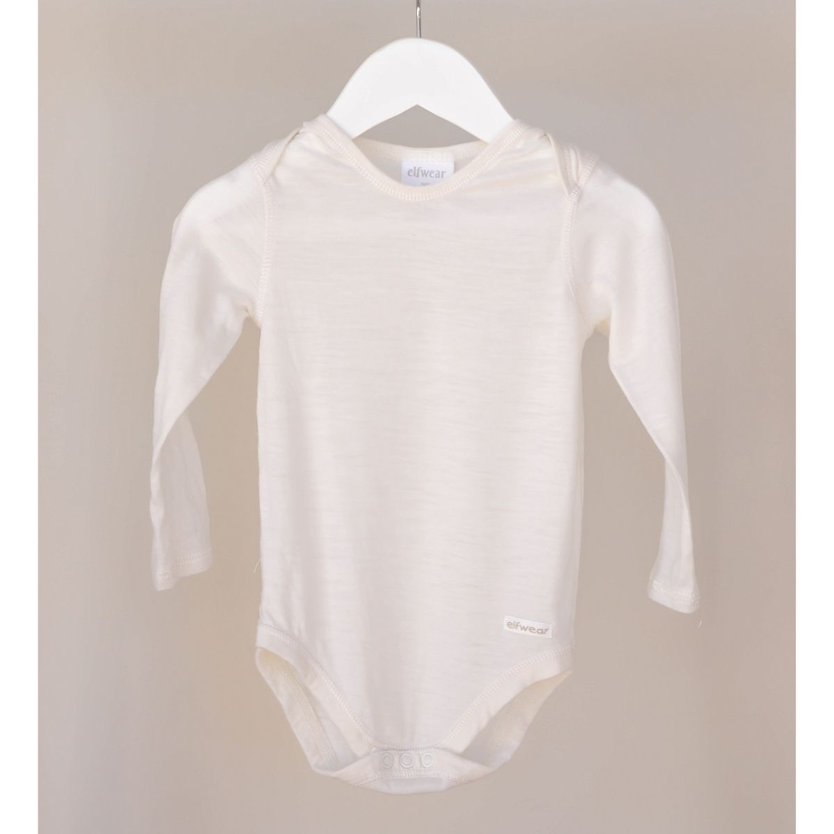 Elfwear Merino L/S Bodysuit from Elfwear NZ stock babycity