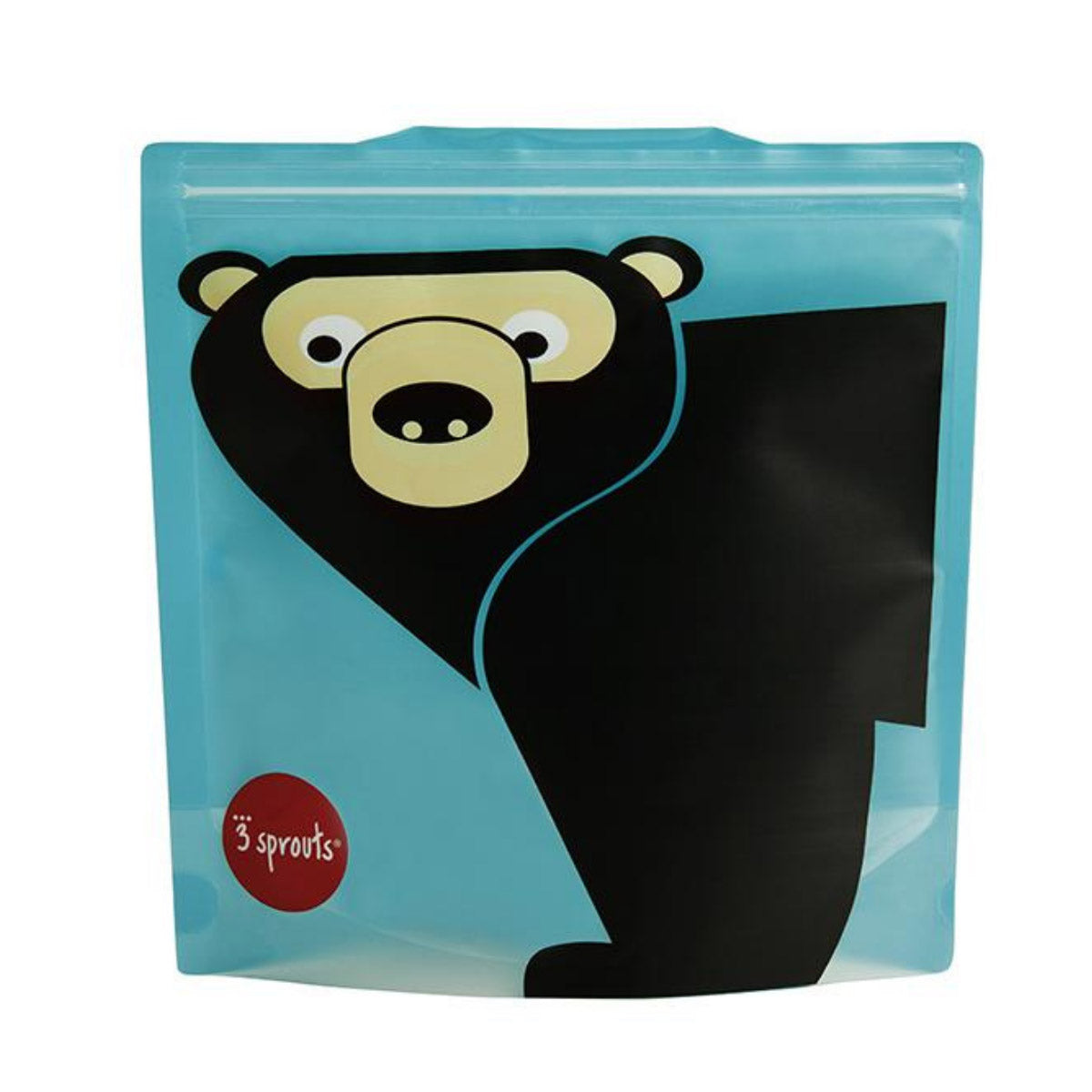 3 Sprouts Reusable Sandwich Bag Bear from 3 Sprouts NZ stock babycity