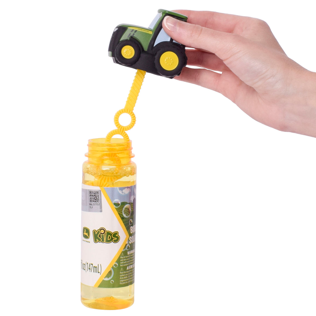 John Deere Bubble Bottle with Tractor Wand