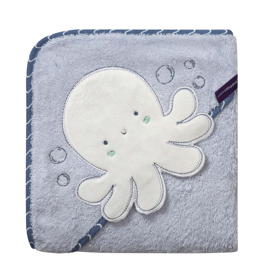 ClevaMama Bamboo Extra Large Apron Baby Bath Towel
