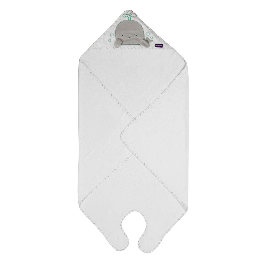 ClevaMama Bamboo Extra Large Apron Baby Bath Towel