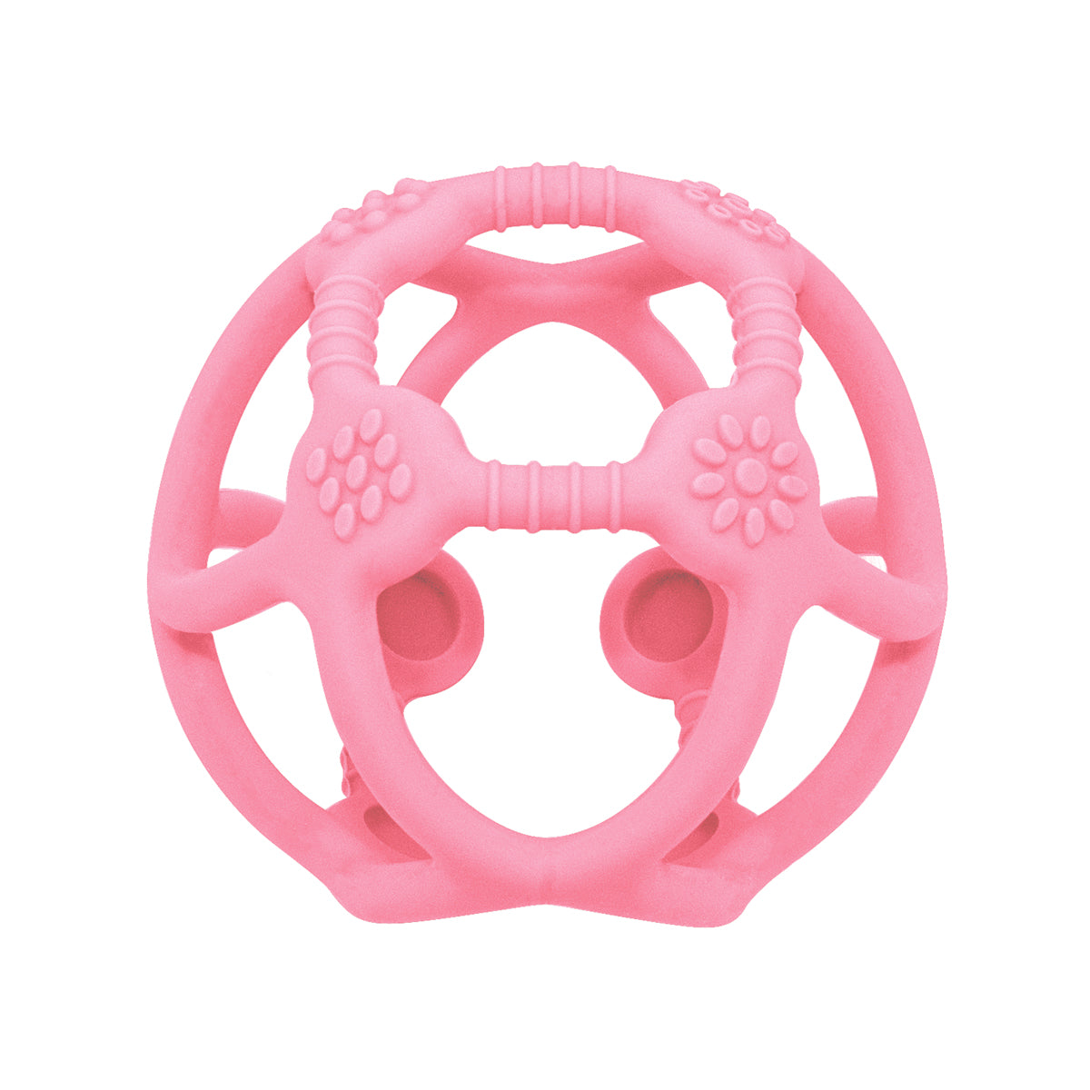 Playground Silicon Teether Balls Light Pink from Playground NZ stock babycity