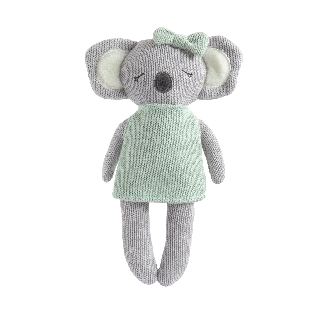 Living Textiles Kimmy the Koala - Animal Knitted Toy from Living Textiles NZ stock babycity
