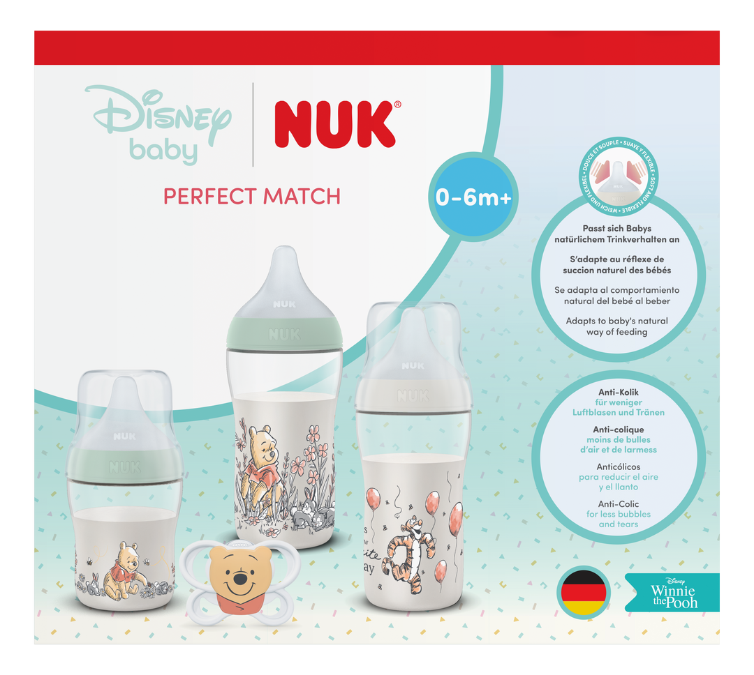 NUK Perfect Match Disney Winnie the Pooh Gift Set
