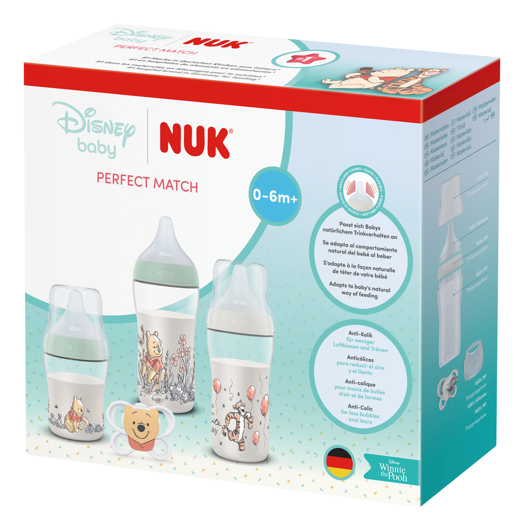 NUK Perfect Match Disney Winnie the Pooh Gift Set