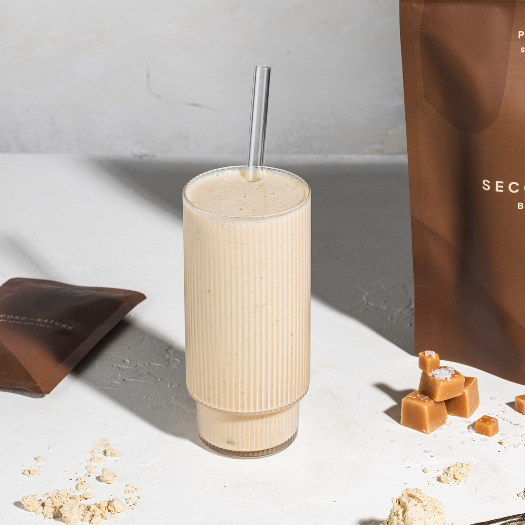 Second Nature by Healthy Kelsi Protein Powder - Salted Caramel Cookie