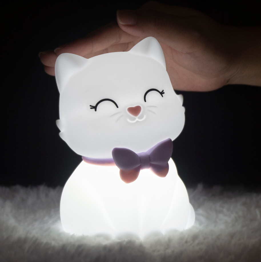 Squishy Cat Lulu USB Rechargeable Night Light