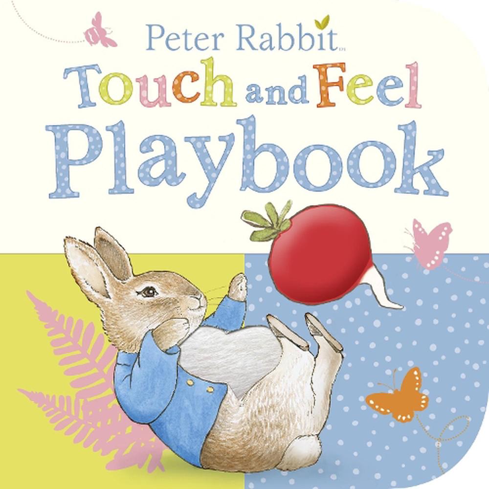 Peter Rabbit Touch and Feel Playbook from Peter Rabbit NZ stock babycity