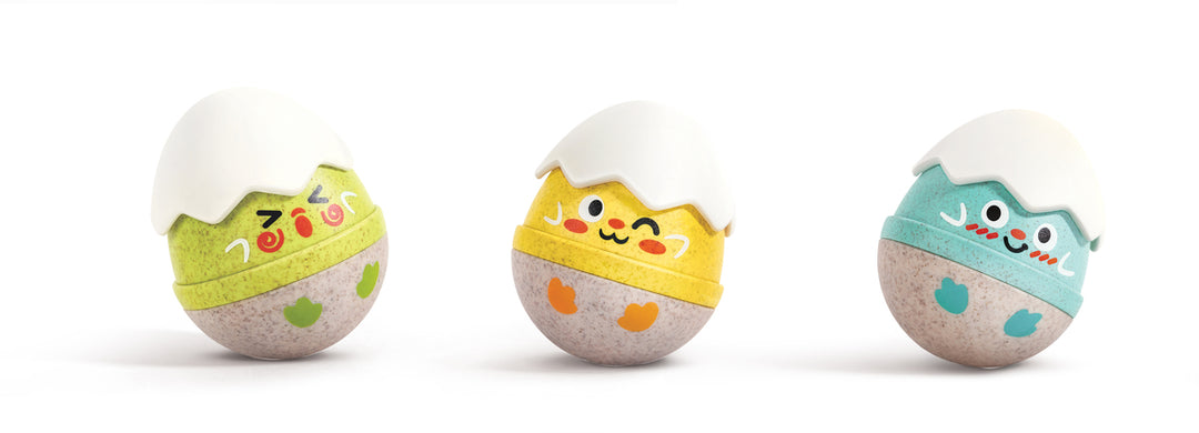 Hape Happy Hatching Wobble Rattles