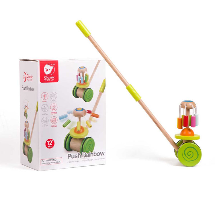 Classic World Push Rainbow from Classic World NZ stock babycity