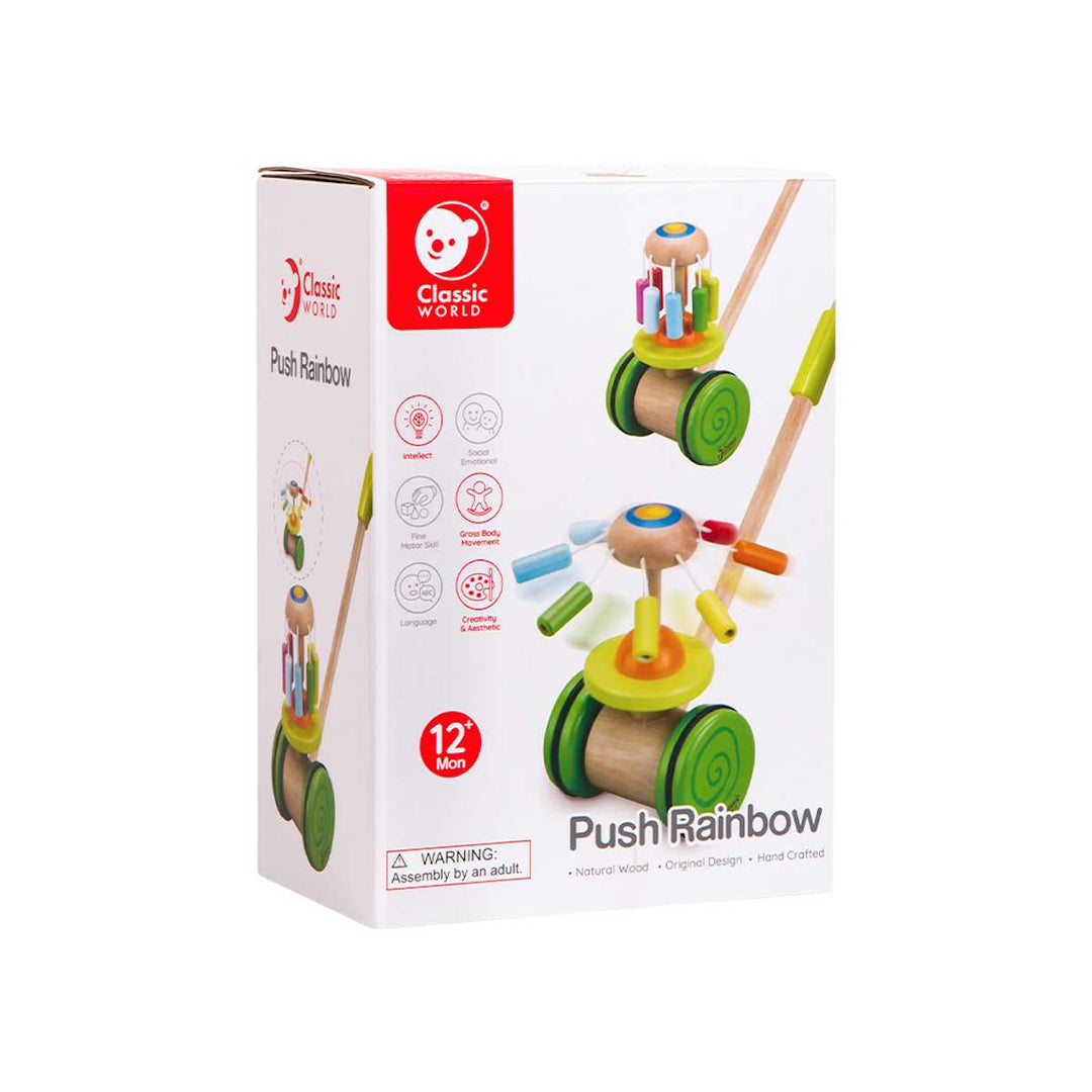 Classic World Push Rainbow from Classic World NZ stock babycity