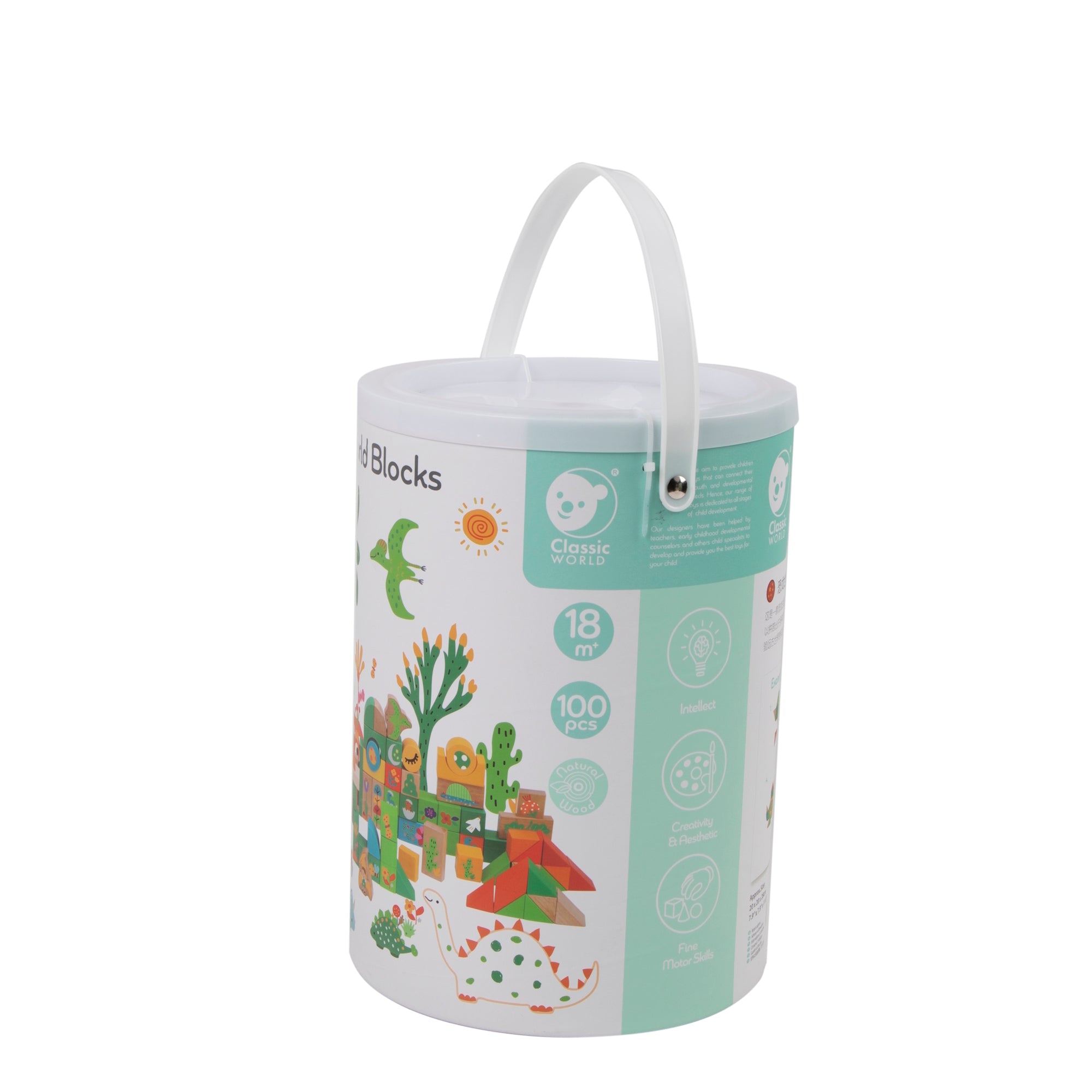 Classic World Dinosaur World Blocks from Classic World NZ stock babycity