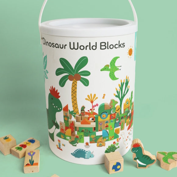 Classic World Dinosaur World Blocks from Classic World NZ stock babycity