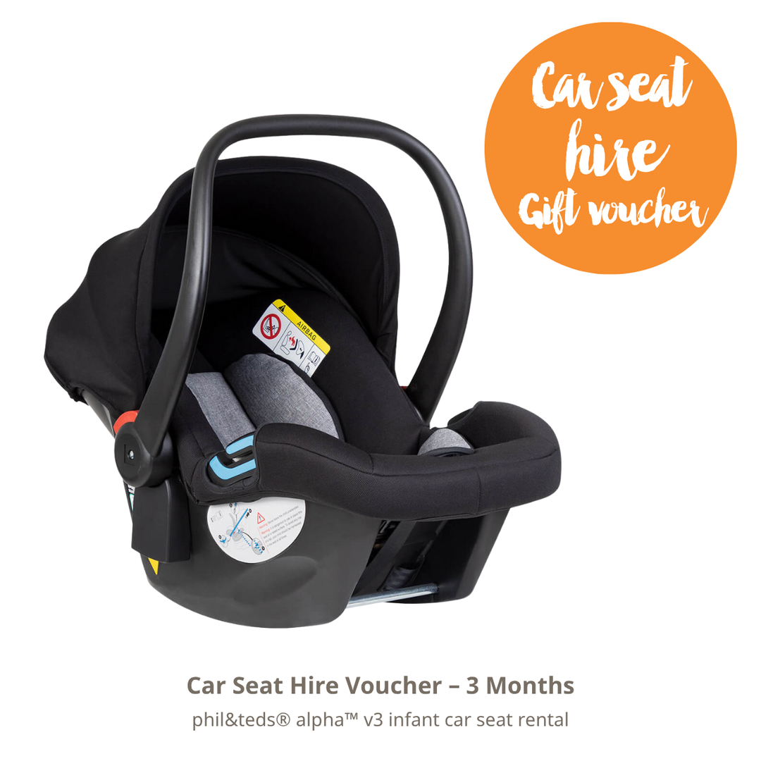 Car Seat Hire Voucher – 3 Months