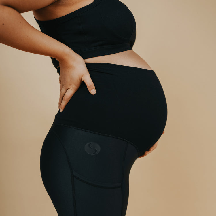 Classic Maternity Leggings 7/8 Length from Cadenshae NZ stock babycity