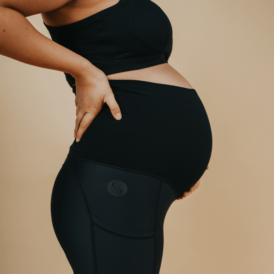 Classic Maternity Leggings 7/8 Length from Cadenshae NZ stock babycity