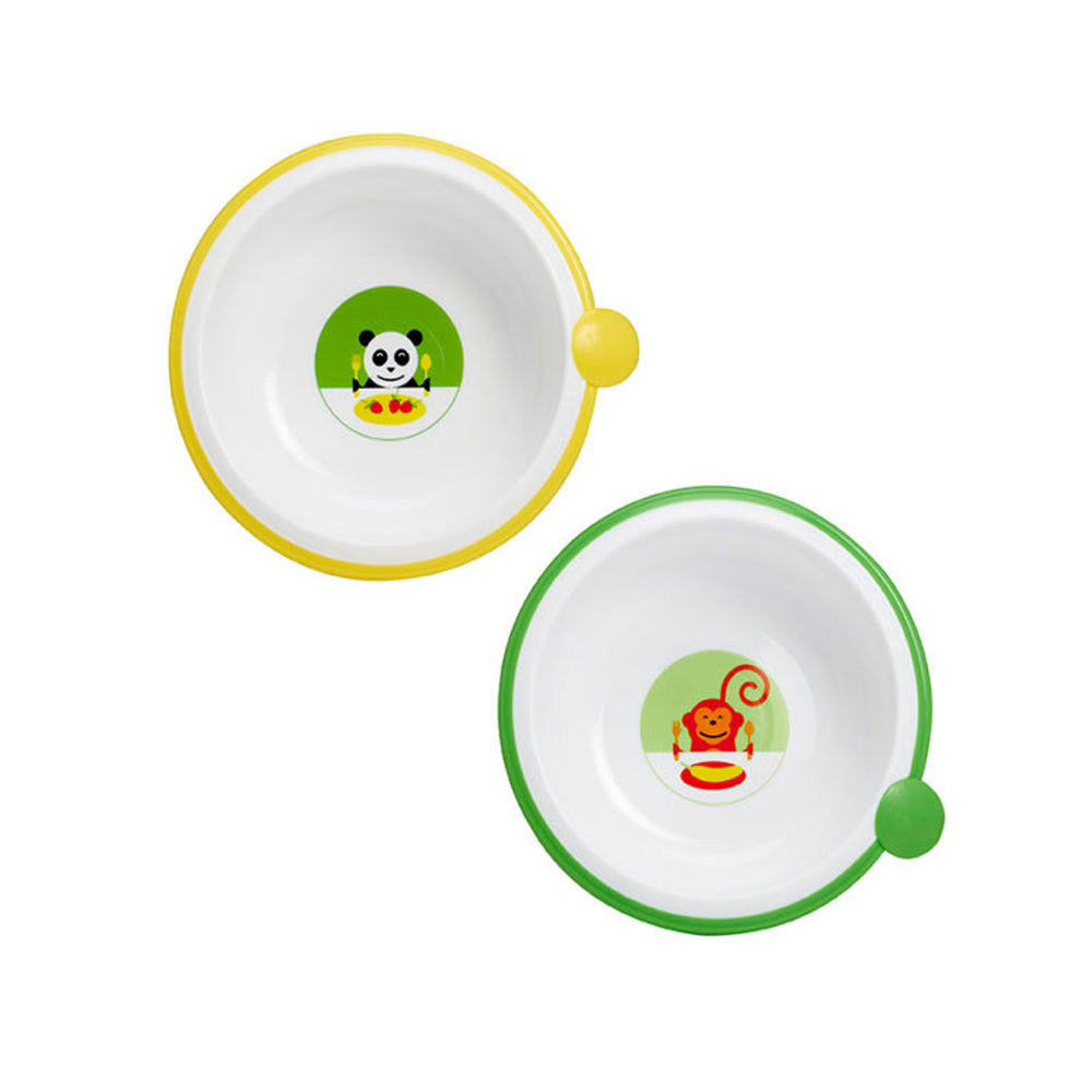 Dr Browns Toddler Feeding Bowls - 2 Pack