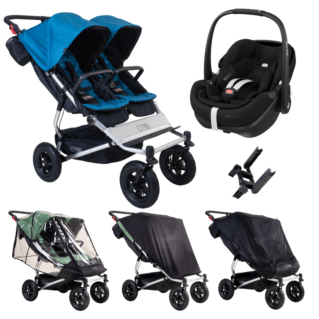Mountain Buggy® duet™ + Maxi-Cosi Pebble 360 Pro² Travel System Bundle